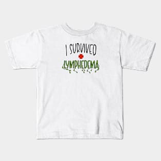I Survived Lymphedema Kids T-Shirt